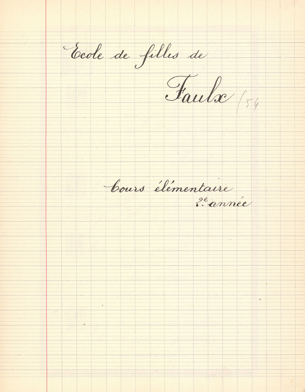 Cahier de poésies et chants. 