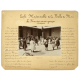 Le jeu du Meunier et son garçon, Ecole maternelle de la Belle de Mai, Marseille.