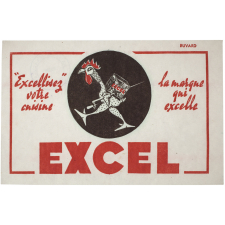 Buvard publicitaire. Margarine Excel.
