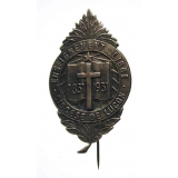 Insigne commémoratif du centenaire de l'enseignement libre dans le diocèse de Luçon. 