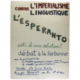 Contre l'impérialisme linguistique l'espéranto est-il une solution ?