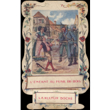 L'enfant au fusil de bois. La Kultur Boche.