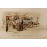 Tableau mural. El pulque. 