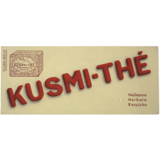 Buvard publicitaire. Kusmi-Thé.