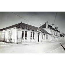 Façade de la Maison d'école - Ecole de Saint-Martin.