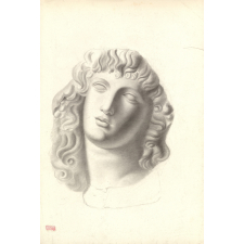 Tête sculptée.
