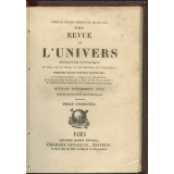 Revue de l'Univers. Tome Premier