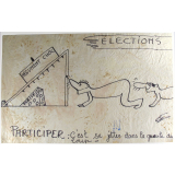 Participer : C'est se jetter dans la gueule du loup.
