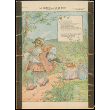 La Grenouille et le Boeuf. (Fable de La Fontaine).
