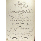 Modèle d'écriture. 