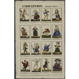 Caricatures. (Premier tableau.).
