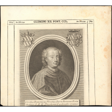 Carolus Rezzonicus, Venctus, Sacrae Romanae Rotae Auditor, S.R.E. Presbyter Cardinalis.