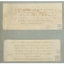 Modèle d'écriture.