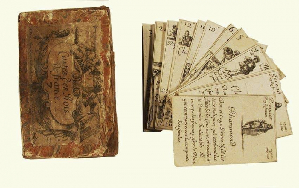Cartes des Rois de France.