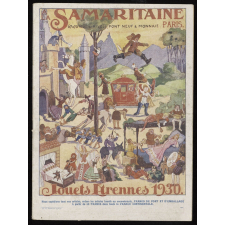A la Samaritaine, Paris. Jouets, étrennes 1930.