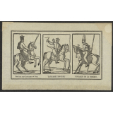 Officier des Cosaques du Don. Tartare Tonguse. Cosaque de la Sibérie.