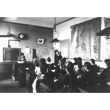 Ecole primaire supérieure de filles de Pont-à-Mousson - Leçon de géographie, troisième année. 