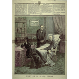 Mort de M. Jules Ferry.