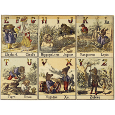 Alphabet des métamorphoses.