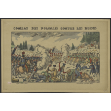 Combat des Polonais contre les Russes.