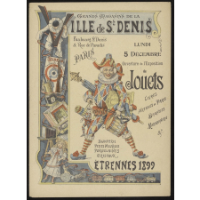 Grands magasins de la ville de St Denis. Étrennes 1899.