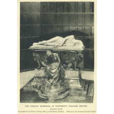 The Shelley Memorial at University College, Oxford (Onslow Ford).