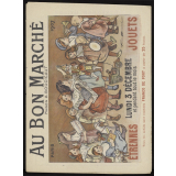 Au Bon Marché, Paris 1907. Étrennes, jouets.