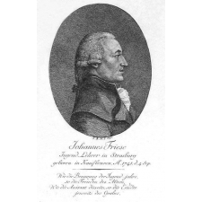 Johannes Friese. Jugend Lehrer in Strasburg geboren in Kaufbeuren, A.1741 d.4.Sep.