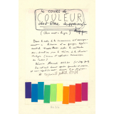 Le Cours de couleur doit être supprimé.