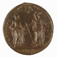 Médaille commémorative de l'ouverture de la Porte Sainte lors du Jubilée de 1700. 