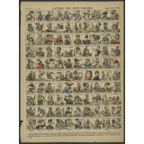 Loterie des cent figures. 