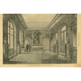 La Bibliothèque Nationale. Vestibule de l'administration.