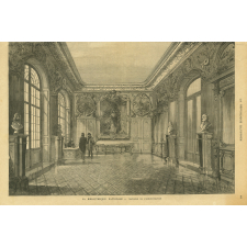 La Bibliothèque Nationale. Vestibule de l'administration.