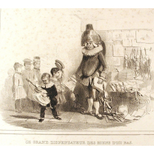 Ce grand dispensateur des biens d'ici bas. Donne un Album et un Polichinelle à tous les petits enfants qui ont été bien sages.