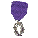 Palmes d'Officier d'Académie. 