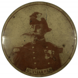 Boîte à l'effigie du général Villaret. 