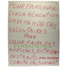 Pour faire avancer la Révolution on demande des volontaires.
