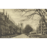Oxford - New College - Old City Walls (Founded AD 1386).