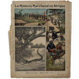 Arrivée au Congo. Dans la forêt - La mission Marchand en Afrique. N°1.