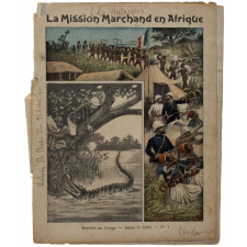 Arrivée au Congo. Dans la forêt - La mission Marchand en Afrique. N°1.