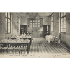 Saint-Germain-en-Laye - Villa Scolaire du VIIe Arrondissement de Paris - Le Réfectoire.