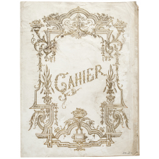 Couverture de cahier gaufrée