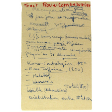 Tract Roux-Combaluzier.