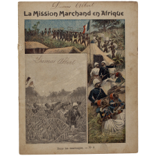 Dans les marécages - La mission Marchand en Afrique. N°8.