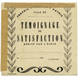Billet de satisfaction