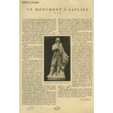 Un monument à Laplace. Monument de P. S. Laplace à Beaumont-en-Auge.