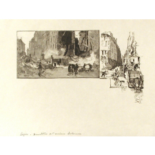 Démolition de l'ancienne Sorbonne.