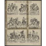 Guerre de Crimée, combats de cavalerie.