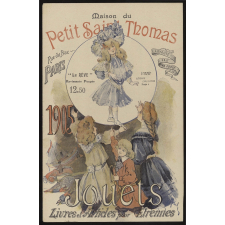 Maison du Petit Saint Thomas, Paris. Jouets, livres et articles pour étrennes 1905.