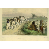 Enfants hongrois sortant de l'école, Orsova, 8 juillet 1837.